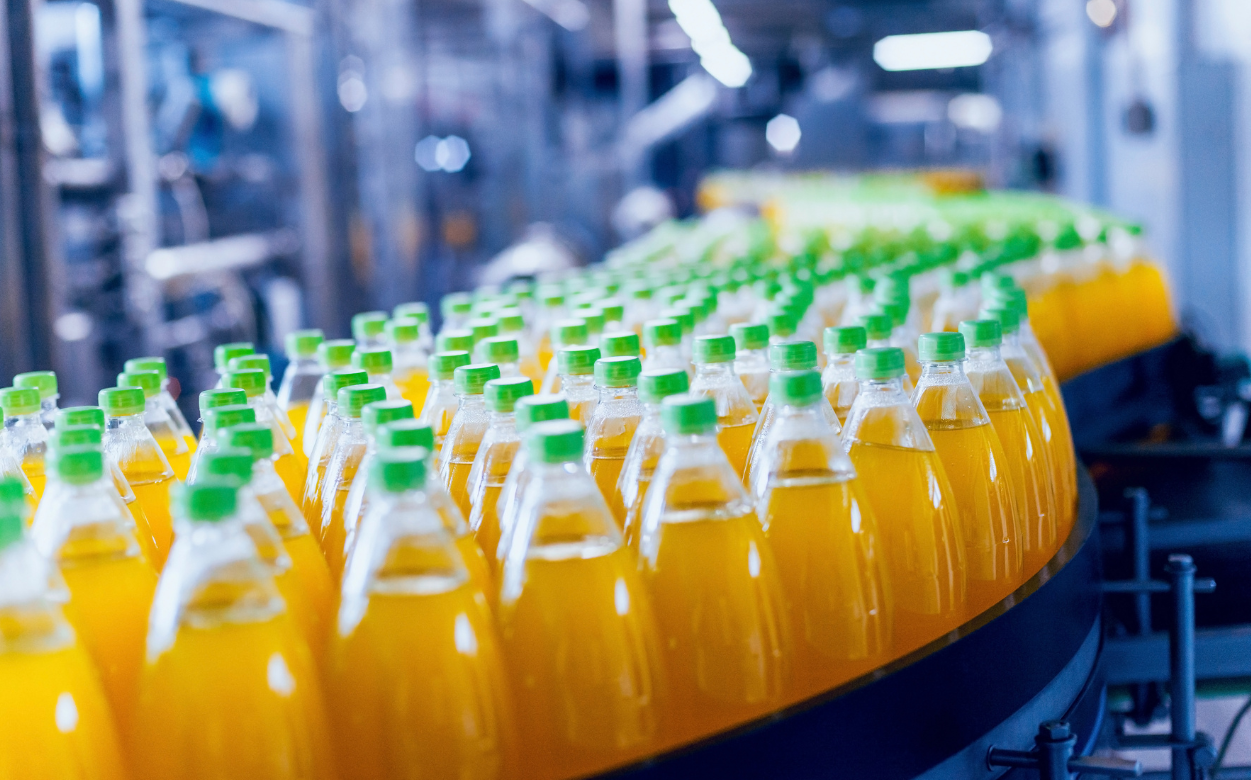 packaged foods and beverages​
